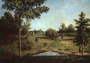 Charles Wilson Peale Landscape Looking Towards Sellers Hall from Mill Bank Germany oil painting reproduction